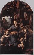 LEONARDO da Vinci Madonna Litta (detail sdg oil painting artist